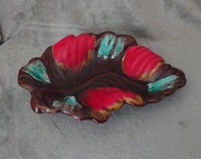 Plat / coupe à fruit feuille
