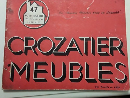 Crozatier meubles catalogue - meubles,