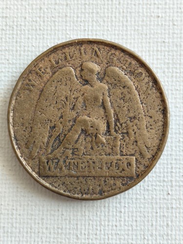 Médaille waterloo wellington - waterloo,