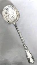 Louche à Crème Style Napoléon III Argent Massif Poinçon Minerve 19 ème Siècle 