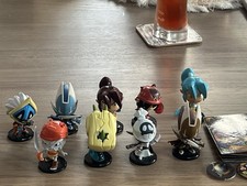 Lot 9 figurines Krosmaster (Dofus) + cartes officielles
