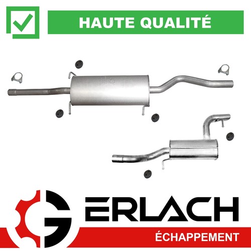 Echappement silencieux pour
