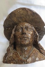 Ancienne Sculpture Plâtre