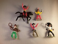 Cowboy  indien cyrnos tempo aludo  en plastique amovible et démontable 