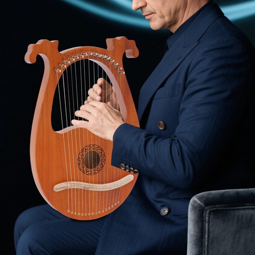 European strings lyre - lyre, harp