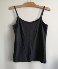 Top débardeur noir polyester