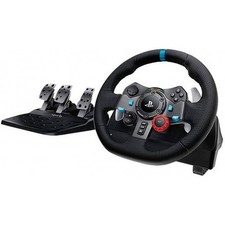 Logitech G29 Volant En Cuir Avec Pédales Pour Consoles PS3 Et PS4 Et PC
