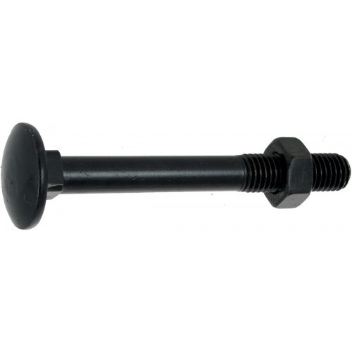 Boulon tête ronde - , collet