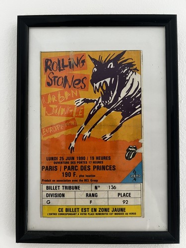 Ticket concert the - ticket, rolling