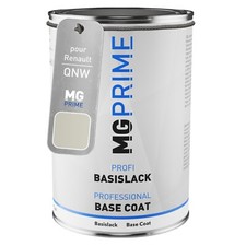 Peinture voiture pot pour Renault QNW Blanc Albatre Alabaster Weiss 1,0l