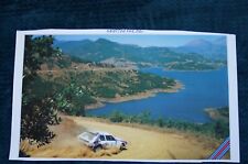 POSTER LANCIA MARTINI RACING LANCIA DELTA S4 COSTA SMERALDA FORMAT 64CM X 37CM