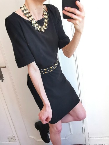 Robe élégante taille - robe,