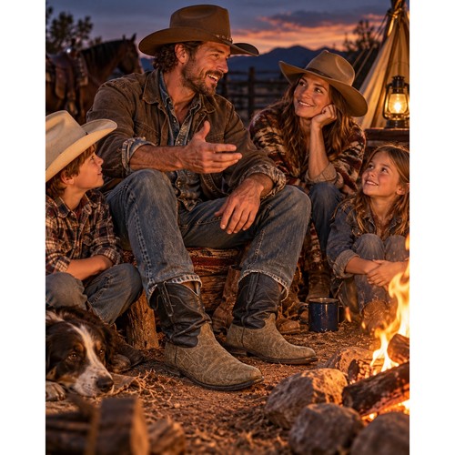 Vintage tony lama cowboy - tony,