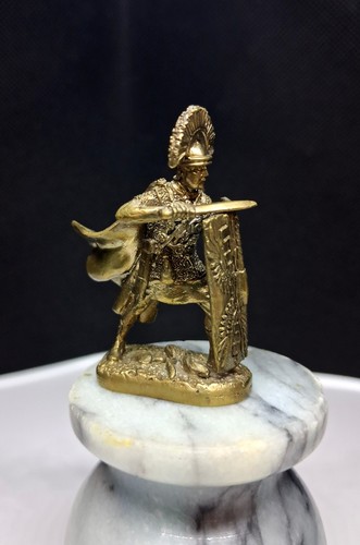 Bronze figurine soldat - bronze, metal