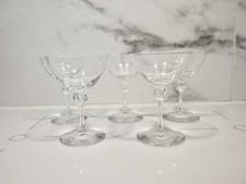 5 verres à liqueur Daum
