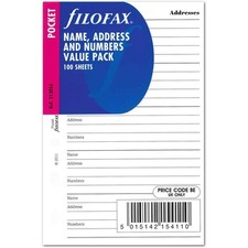 [213055] FILOFAX Recharge