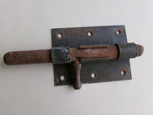 Verrou ancien tirette targette - tirette,