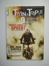 TWIN & TRIPLE n°9 NORTON COMMANDO 961-TRIUMPH THRUXTON-MOTO GUZZI V7 RACER