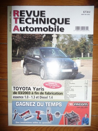 Yaris revue technique - yaris,