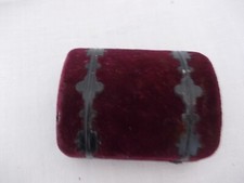 coffret en velours avec clé pour montre à gousset R.TOURCEL bijoutier à Formerie