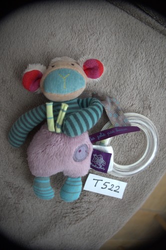 Peluche t522 doudou mouton - peluche,