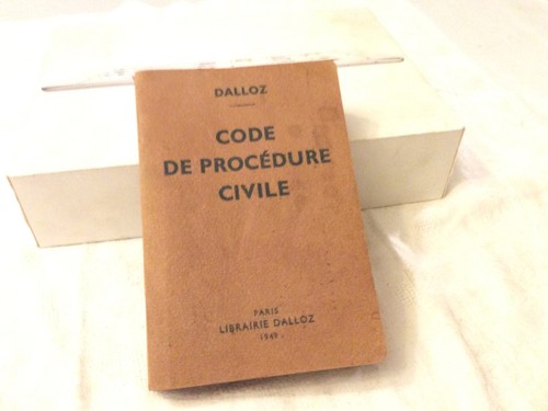 Ancien code procedure - ancien, de
