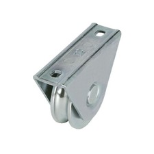 Rouleau Avec pour Ronde Rails de Guidage Bodengeführtes Portail Coulissant