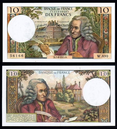 Billet france 10 francs - billet,