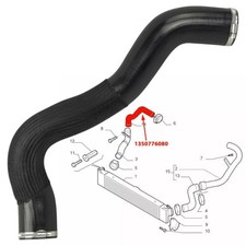 Durite turbo durite de