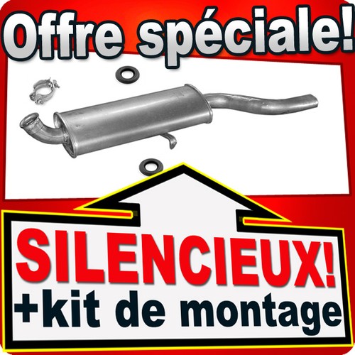 Silencieux arriere pour - pour, audi