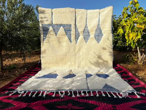 Tapis laine berbère - tapis,