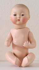 Asiatique   A.M  34 cm   Poupée Ancienne  Reproduction Antique doll