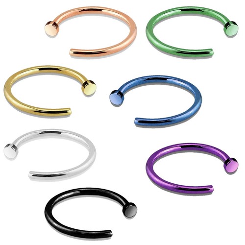 8mm anneau piercing - 0,8mm,