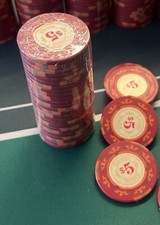 25 x Jetons Poker 5$