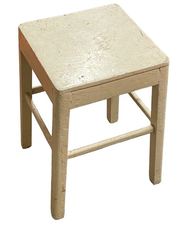 Ancien tabouret atelier en - ancien,