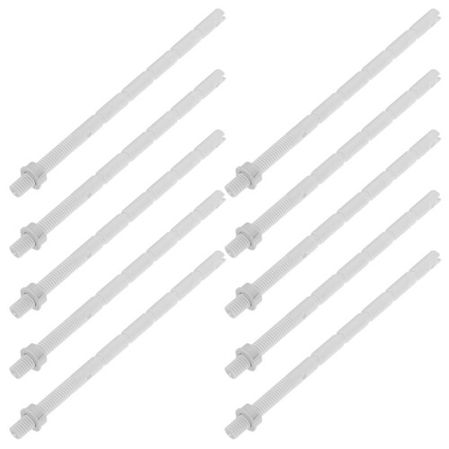 Pcs tiges bouton - 10,