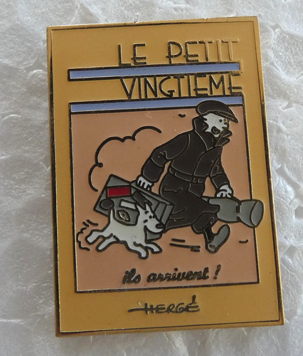 Rare pin tintin milou - tintin, et