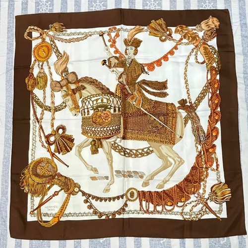 Hermes timbalier scarf tag - hermes, le