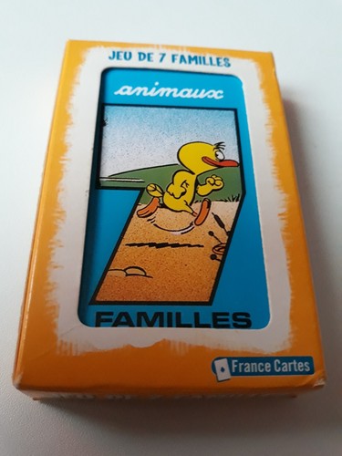 Paquet carte jeu des - des, 7