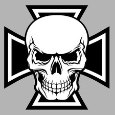 CROIX DE FER TETE DE MORT VW