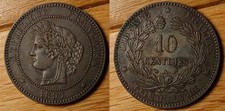 Cérès - 10 centimes 1897 A