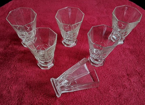 Lot grands verres - 6, eau