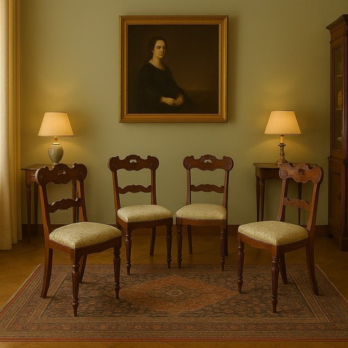 Chaises anciennes restoration - chaises,