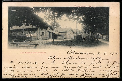 Cpa besancon les barraques - cpa,