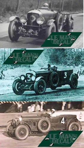 Décals bentley speed six - décals,