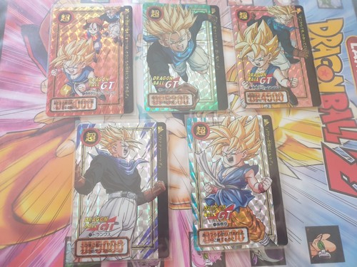 Cartes dragon ball mint dbz - z,