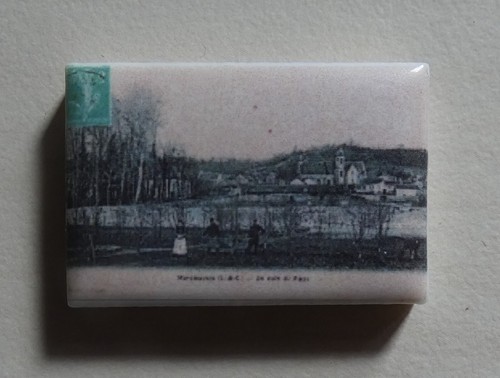 Feve carte postale - carte,