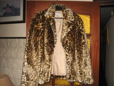 veste blouson fourure leopard syntetique de marque together