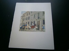 Gravure Espagne Sancho Panza