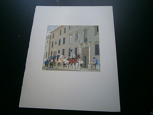 Gravure espagne sancho panza - espagne,